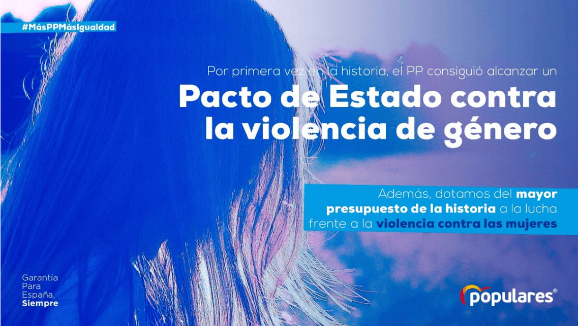 Image shared by the accounts in the network: Electoral campaign images created and shared by PP.