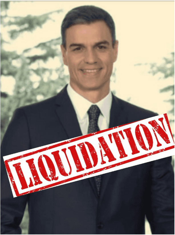 Image shared by the accounts in the network: Prime Minister Pedro Sánchez