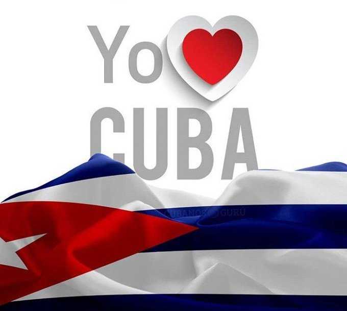 Image shared by the accounts in the network: an ‘I heart Cuba’ picture